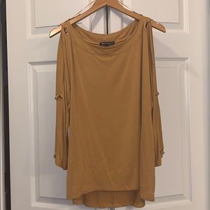 Mustard yellow blouse